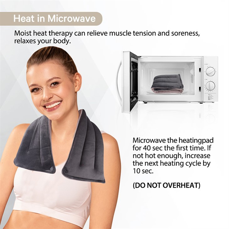 Microwave Heating Pad For Neck And Shoulder