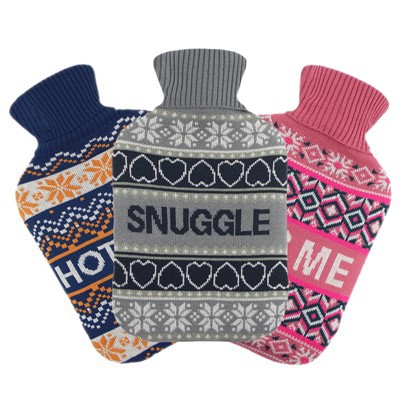 كيس ماء ساخن 1000 مل / 2000 مل مع غطاء متماسك