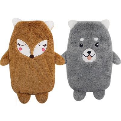 أغطية أكياس الماء الساخن المطاطية على شكل حيوان