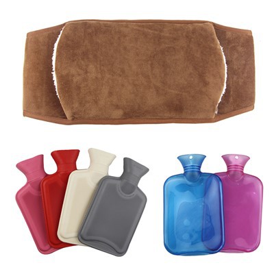 كيس الماء الساخن المطاطي PVC مع غطاء حزام الخصر